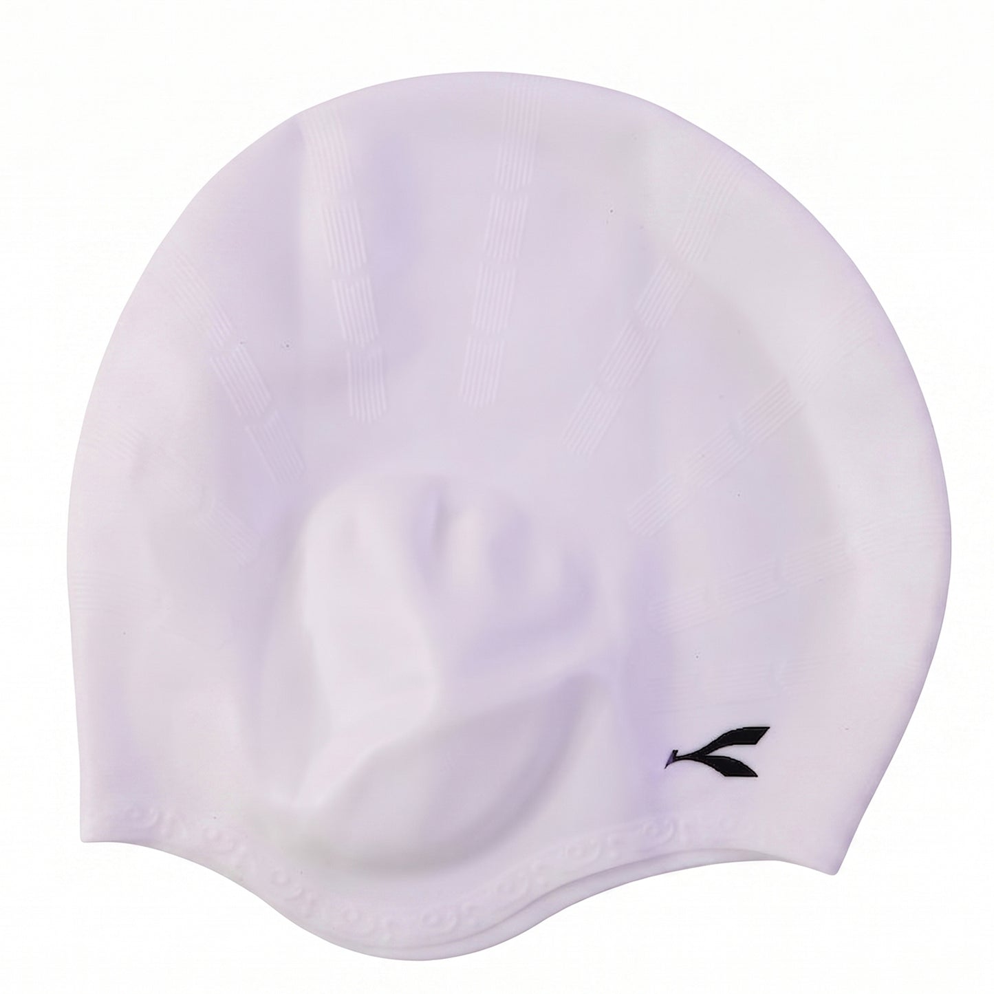 Konex Flexible Silicone Swimming Cap Waterproof Swim Hat For Adults Kids (1 Pc)