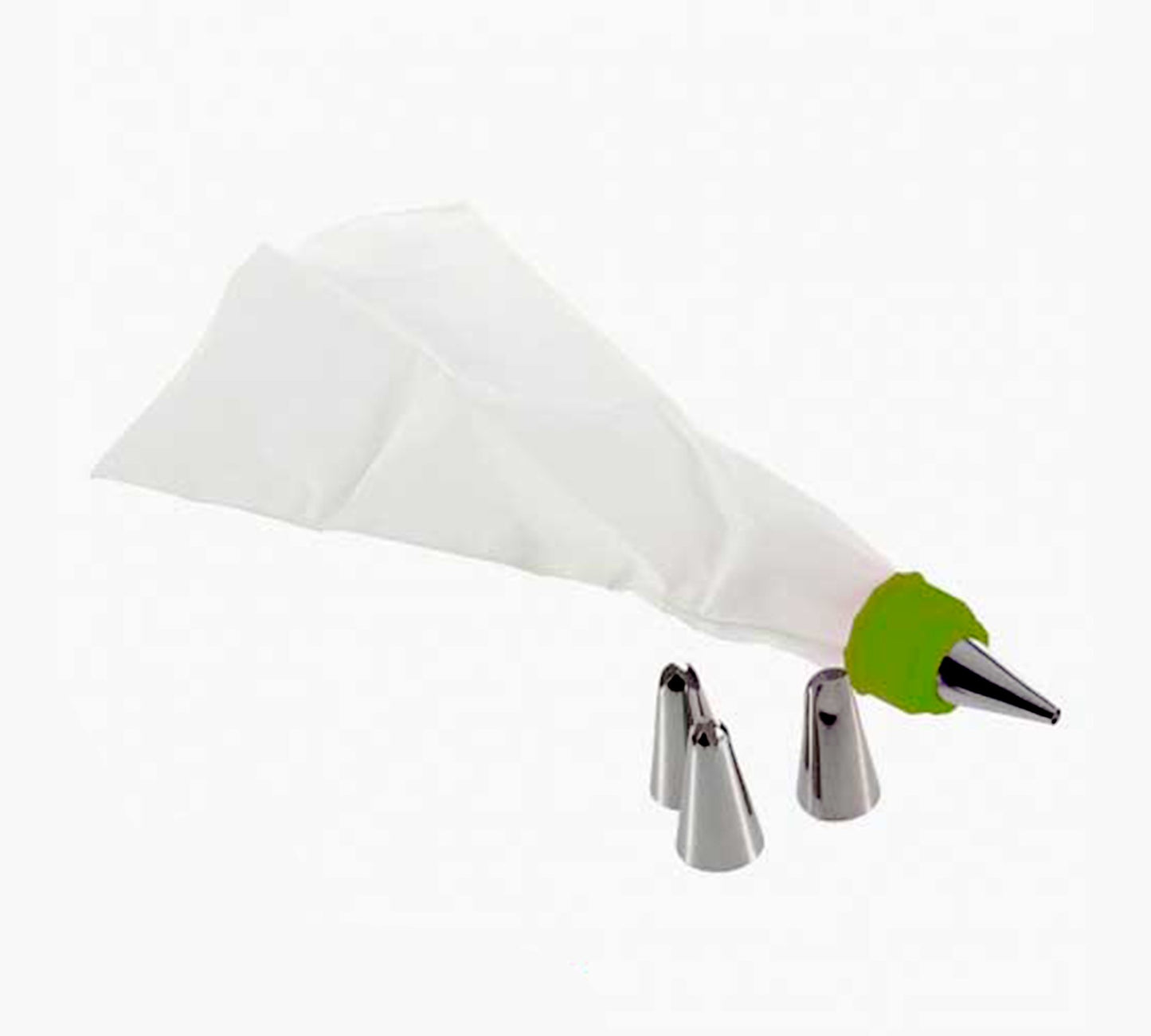0805 Cake Decorating Nozzle With Piping Bag Stainless Steel Piping Cream Frosting Nozzles - Zidbik