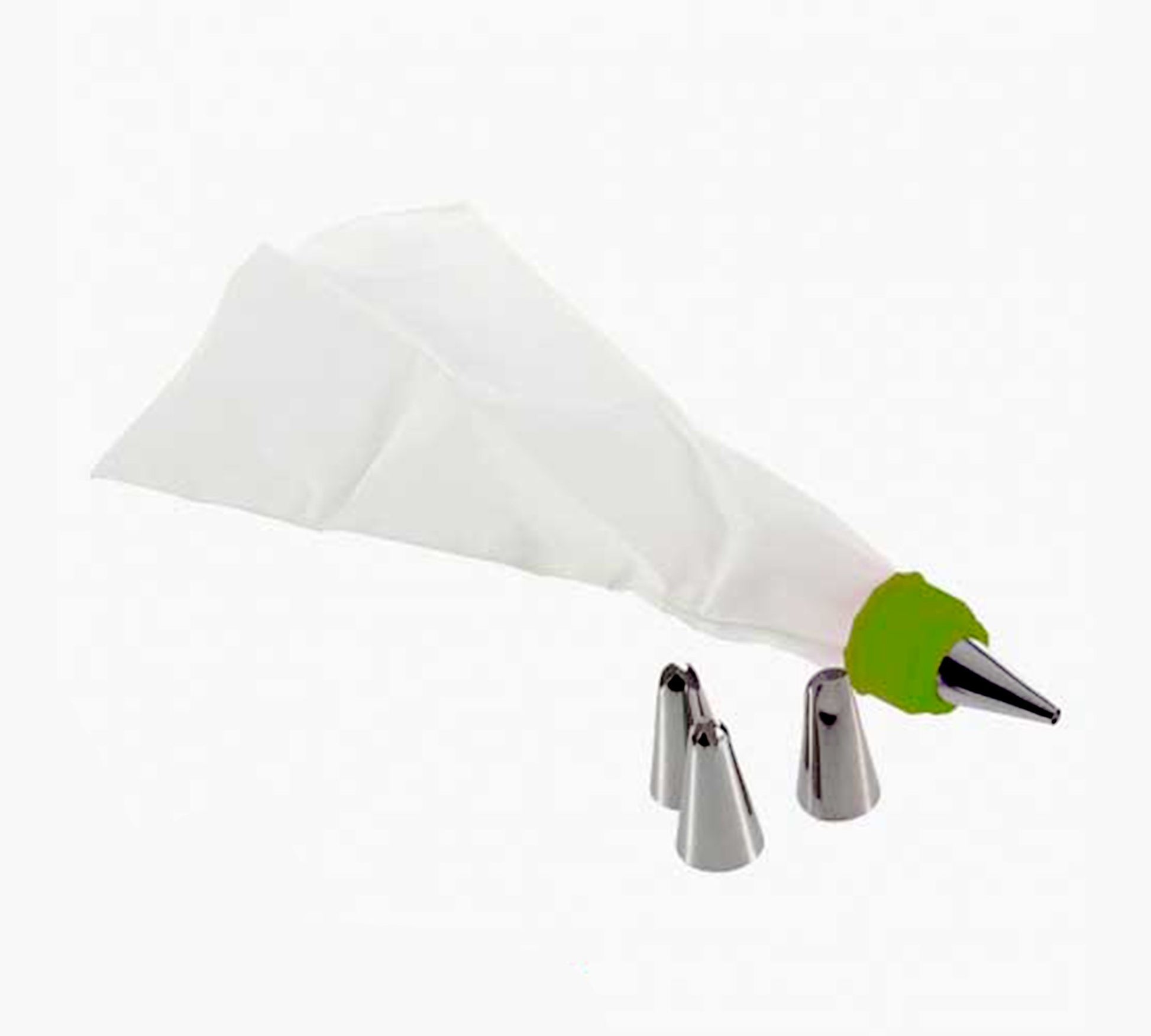 0805 Cake Decorating Nozzle With Piping Bag Stainless Steel Piping Cream Frosting Nozzles - Zidbik