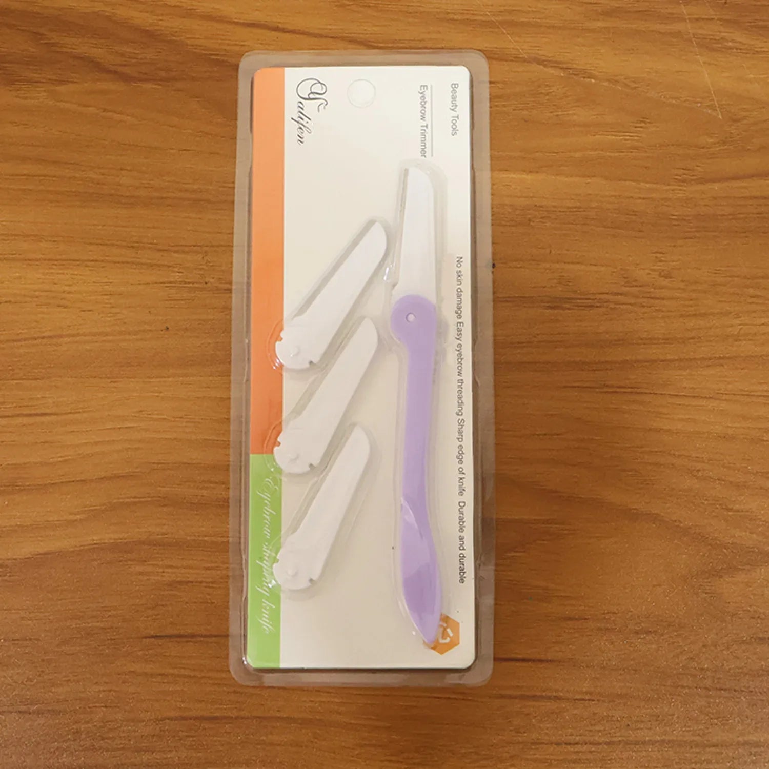 Eyebrow Facial Hair Razor With 3 Replaceable Blades - Zidbik