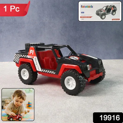 Funwoods Free-wheel Racing Jeep Toy Car - (1 Pc) - Zidbik