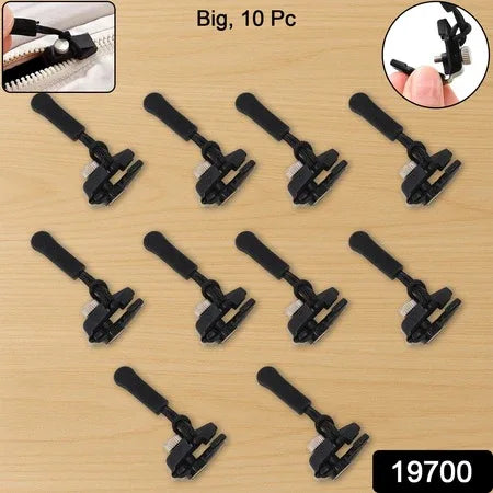Portable Universal Detachable Zipper Slider (10 Pc Big) - Zidbik