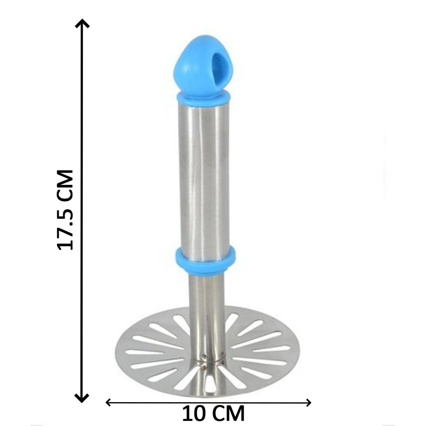 0586a Stainless Steel Potato Masher Paubhaji Masher - Zidbik