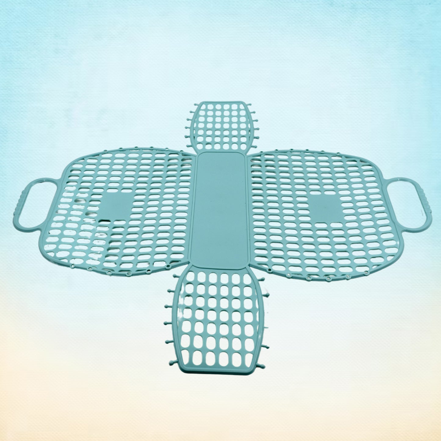 0761 Grocery Vegetable Foldable Smiley Non-woven Fabric Shopping Bag - Zidbik