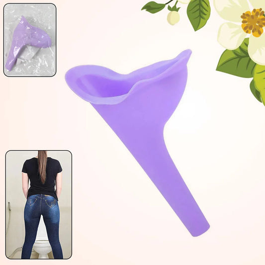 1307 Stand And Pee Reusable Portable Urinal Funnel For Women - Zidbik
