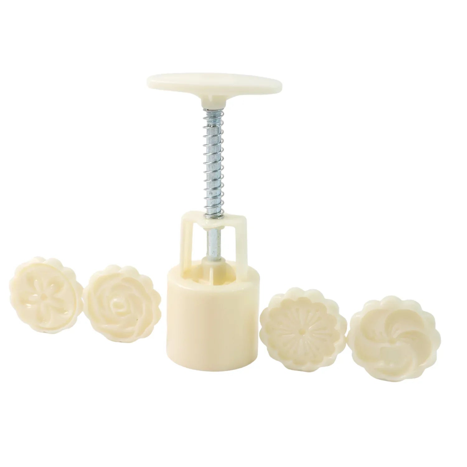 Spring Press Cookie Pastry Mold - (Set) - Zidbik