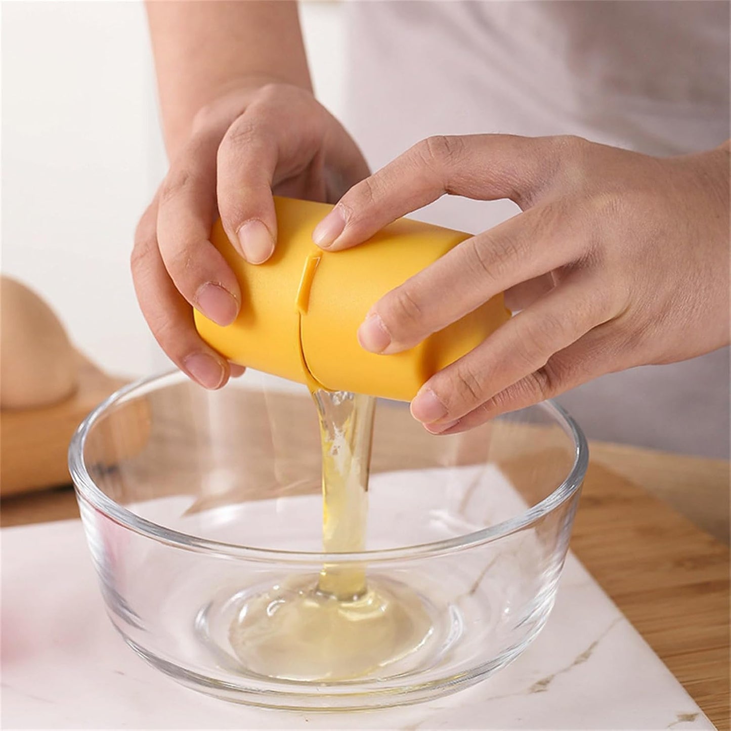 Egg Shell Opener Egg Cracker Tool For Raw Eggs Handheld (1 Pc) - Zidbik