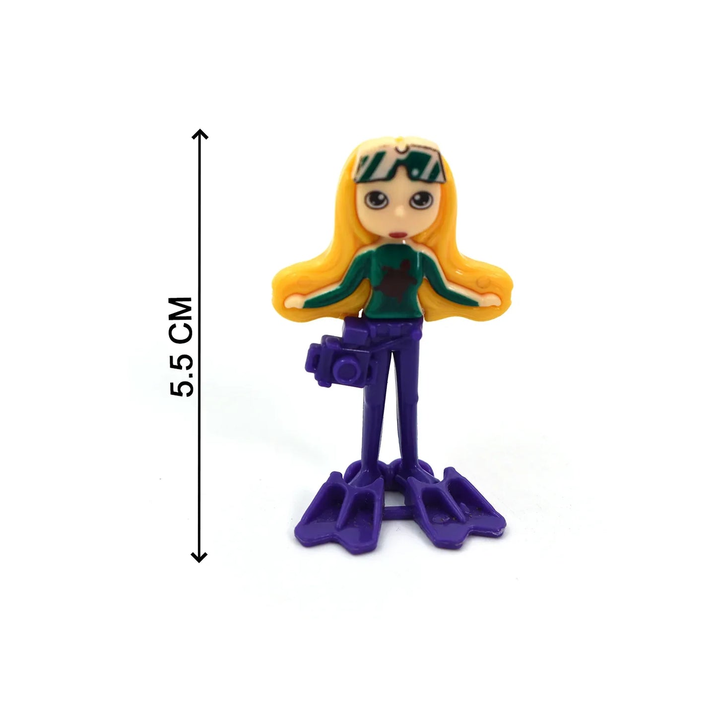 4429 30pc Colorful Mermaid (Jalapari) Dolls Toy - Zidbik