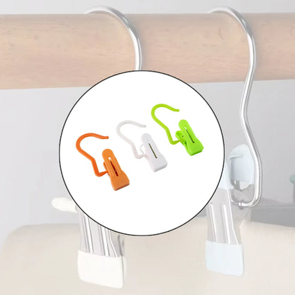 Multipurpose Hanging Hook Clip (1 Pc Mix Color) - Zidbik