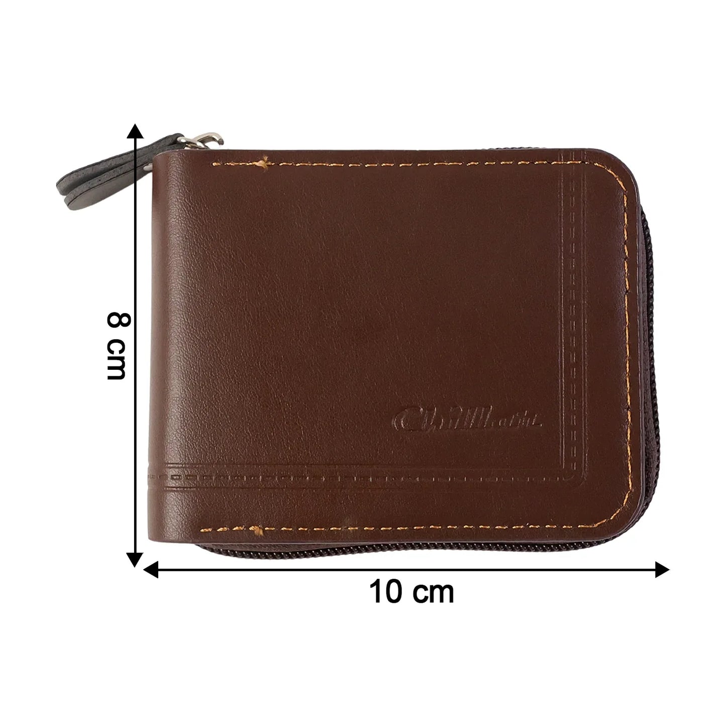 Premium Zip-around Card Holder Wallet (1 Pc) - Zidbik