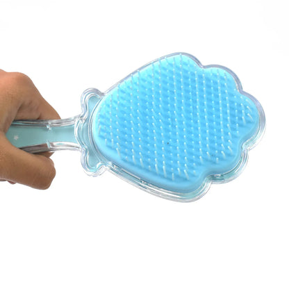 Cartoon Hair Brush Massage Shower Comb Blur Wet Salon (1 Pc ) - Zidbik