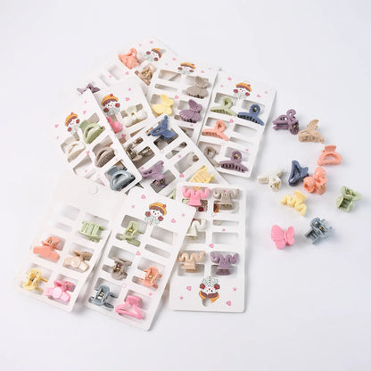 Hair Clips For Girls Kids Hair Accessories (6 Pcs Set) - Zidbik