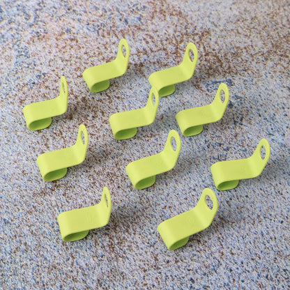 Multipurpose Plastic Hanger Hooks (10 Pc) - Zidbik