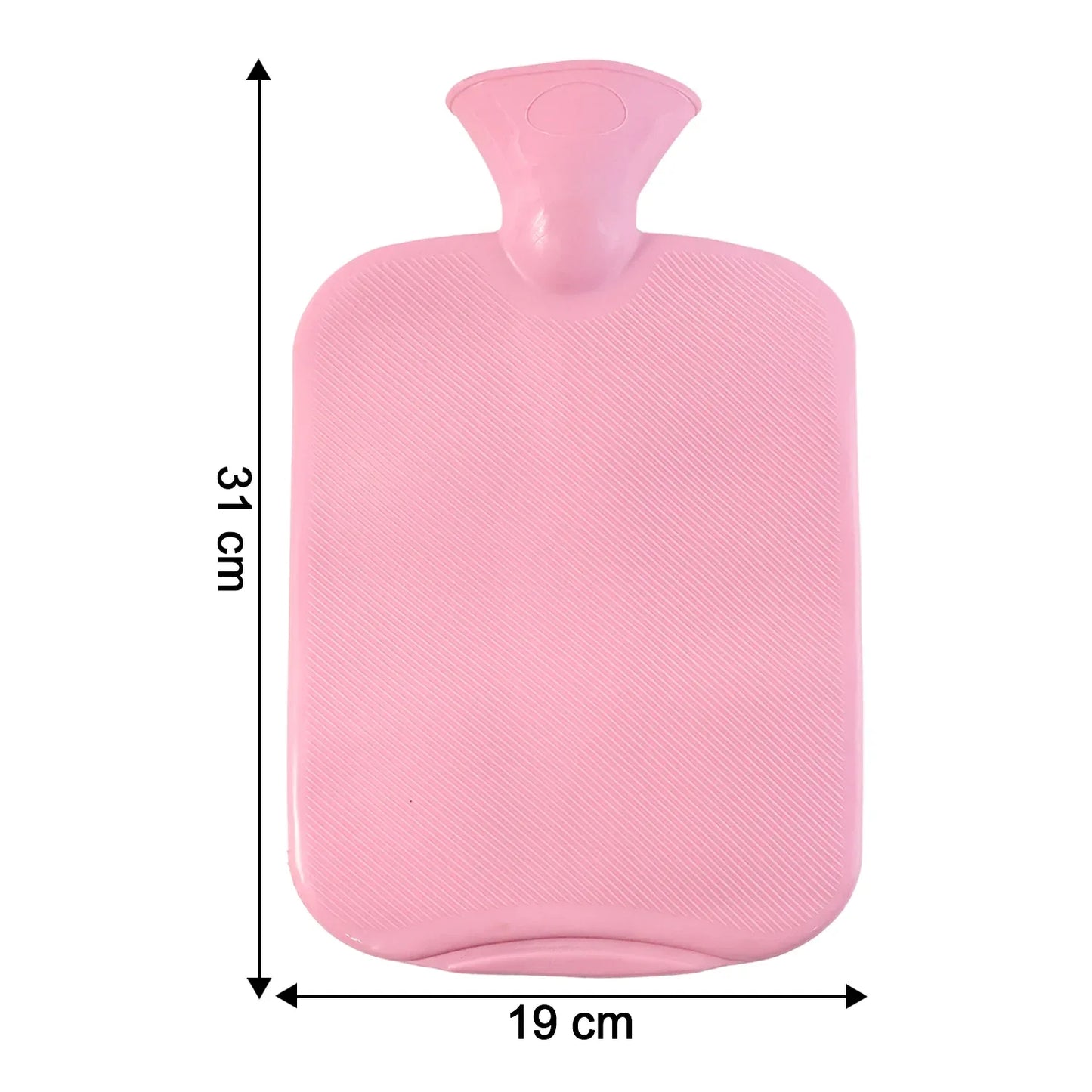 Premium Quality Rubber Hot Water Bag (31 X 19 Cm 1 Pc) - Zidbik