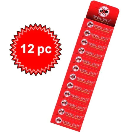 1315 Cockroaches Repellent Chalk Keep Cockroach Away (Pack Of 12) - Zidbik
