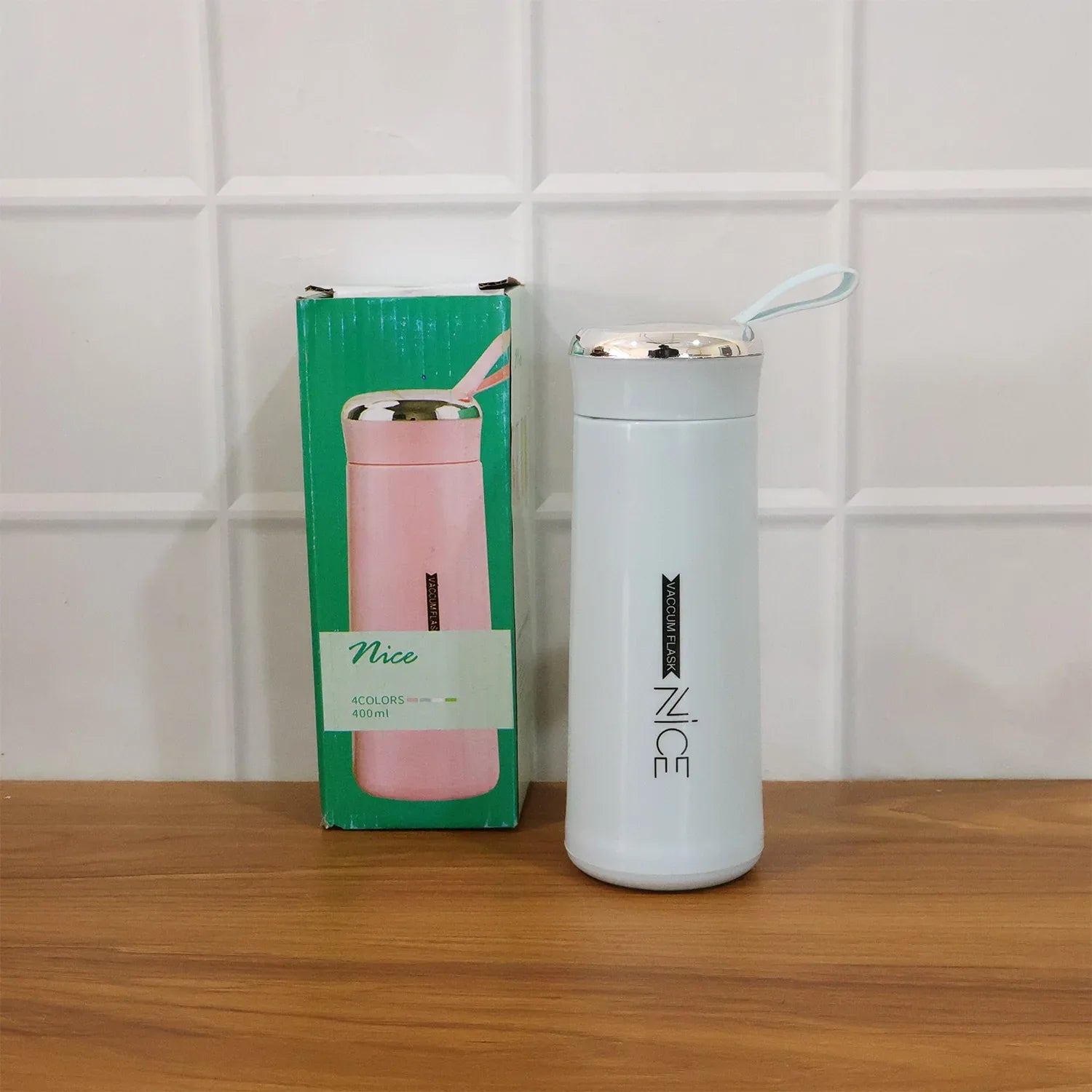 Leak Proof Glass Water Bottle (1 Pc) - Zidbik