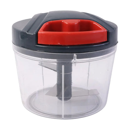 Compact Manual Hand-press Vegetable Chopper (1 Pc) - Zidbik