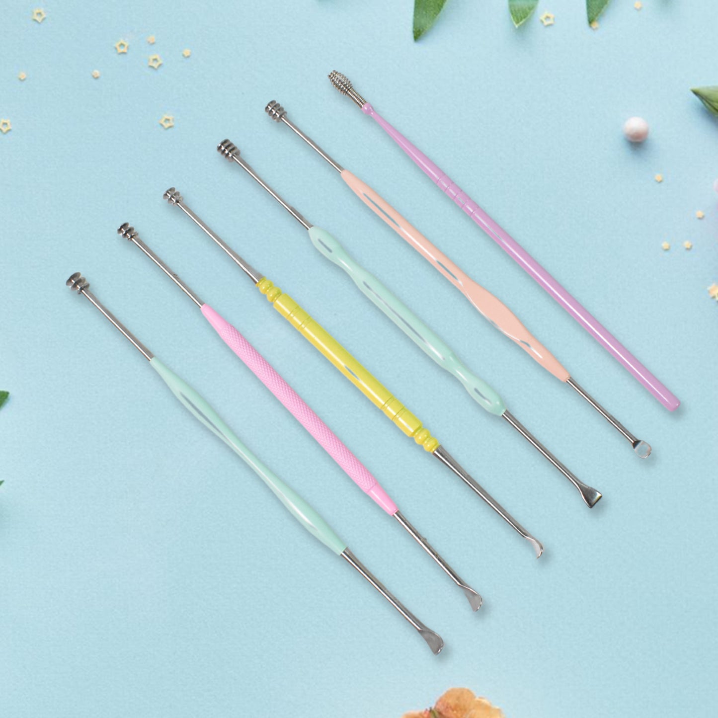 7 Pcs Earwax Removal Kit  Ear Cleansing Tool Set - Zidbik