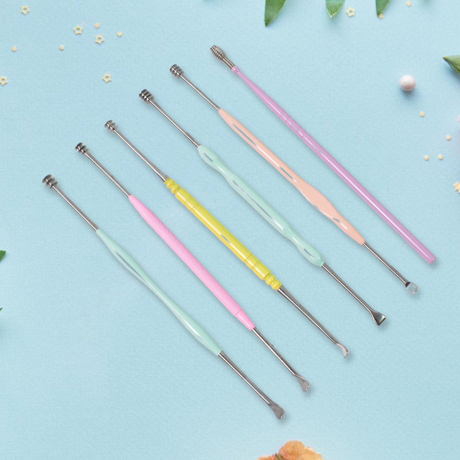 7 Pcs Earwax Removal Kit  Ear Cleansing Tool Set - Zidbik
