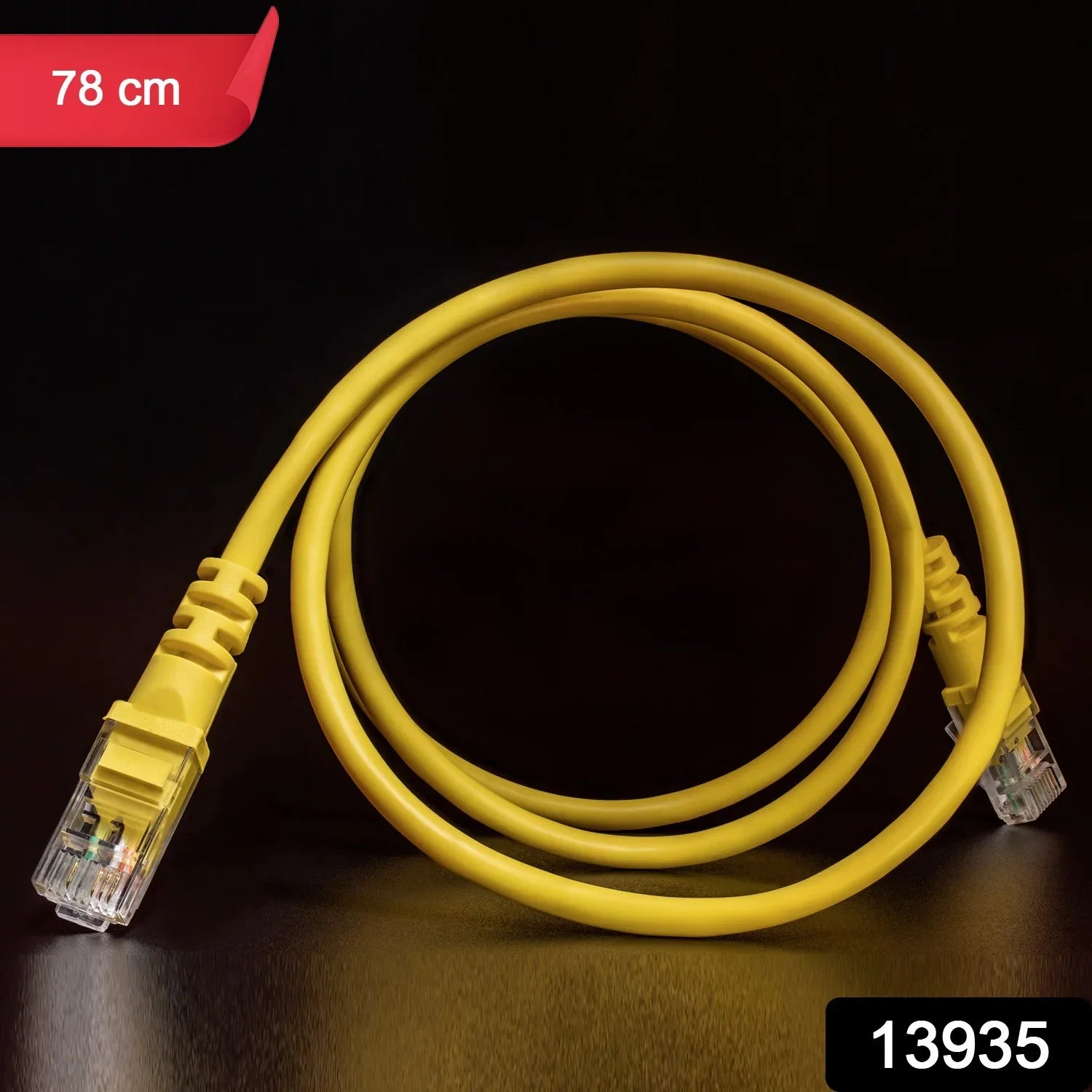 High-speed 78 Cm Ethernet Lan Cable (1 Pc) - Zidbik