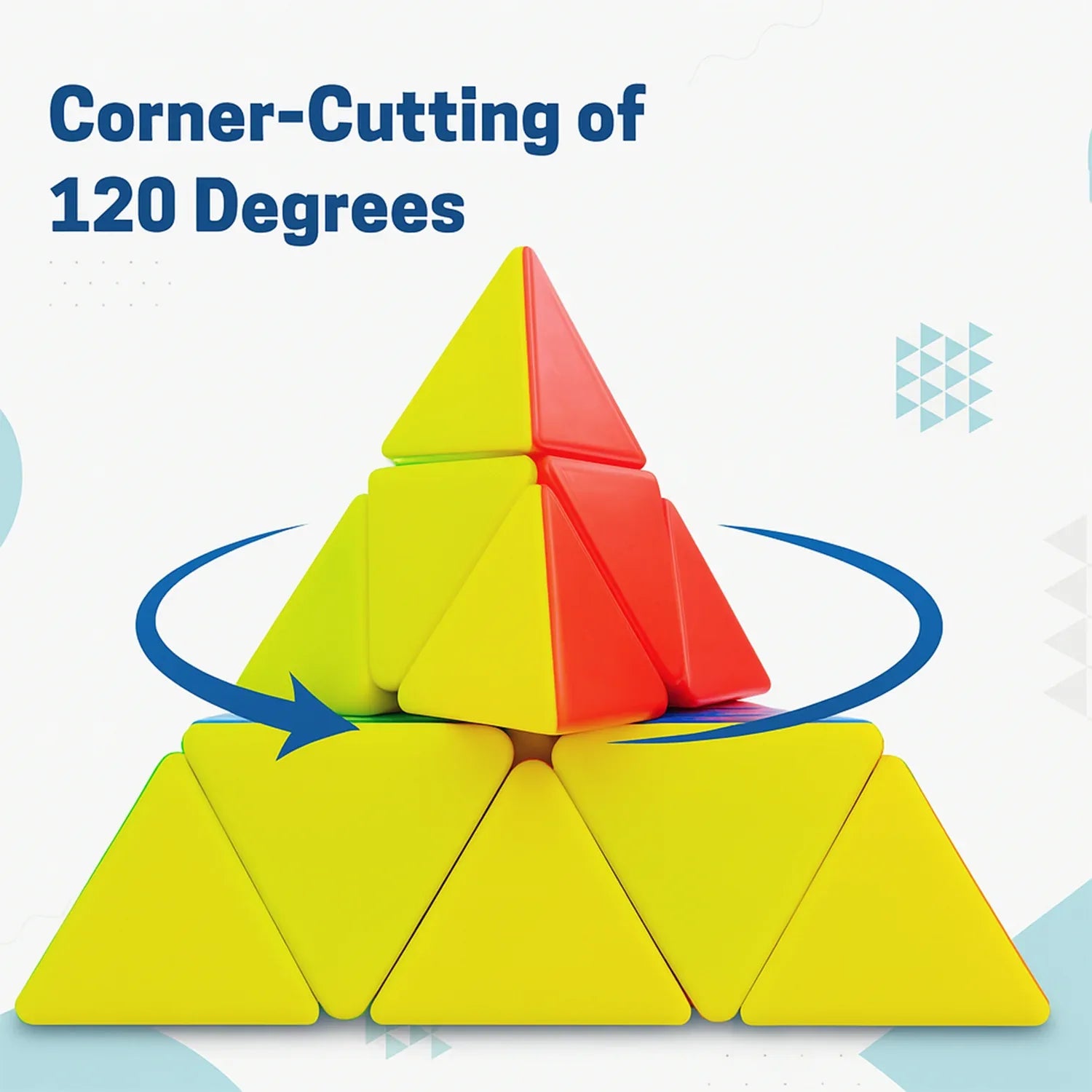 High-speed Triangle Puzzle Cube (1 Pc) - Zidbik