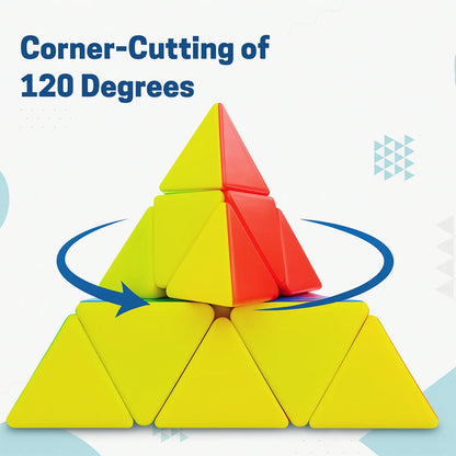 High-speed Triangle Puzzle Cube (1 Pc) - Zidbik