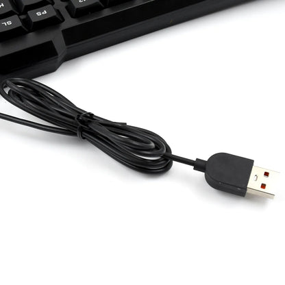Wired Usb Keyboard 104 Keys (1 Pc) - Zidbik