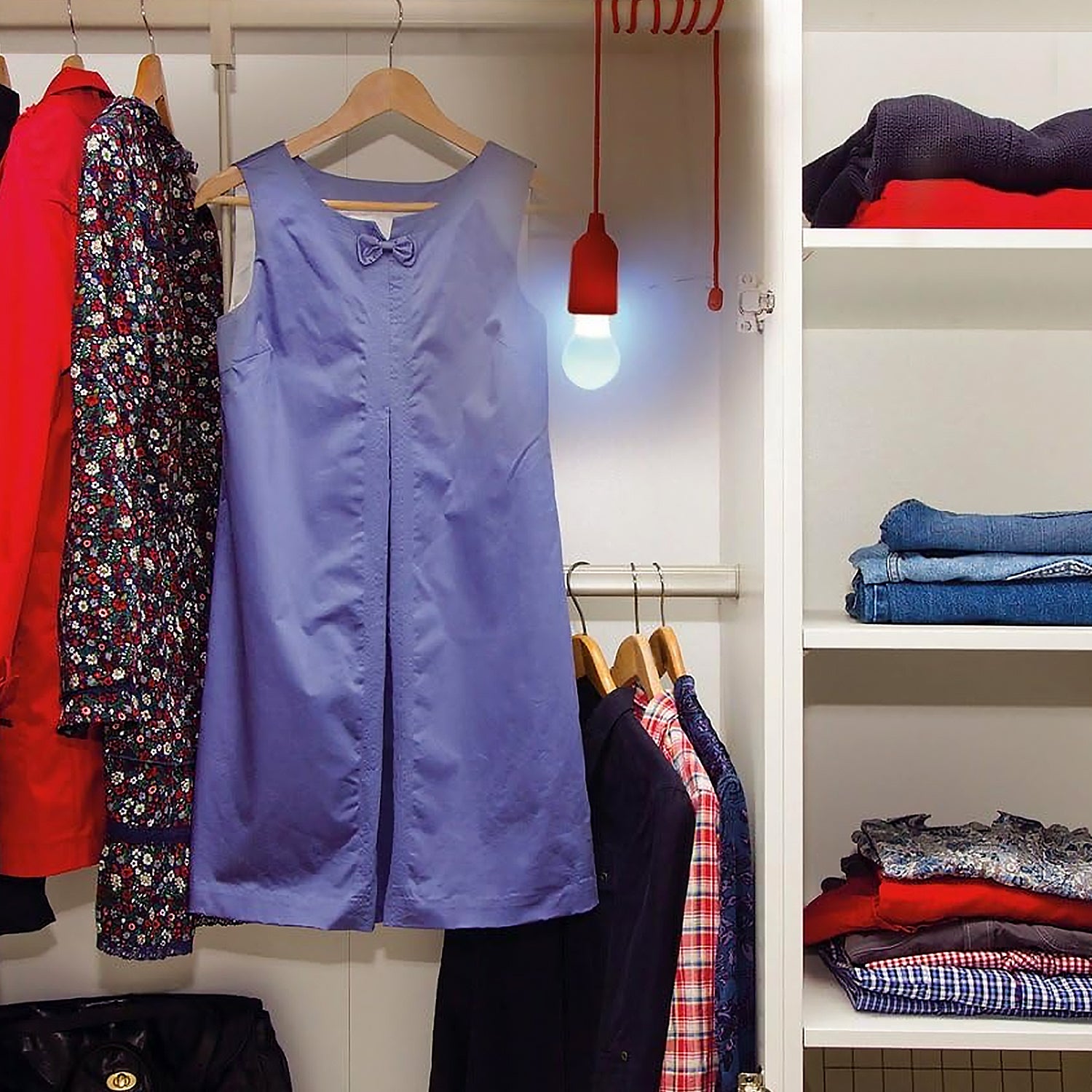 12899 1pcs Led Bulbs Pull Cord Light Led Pull Cord Light Hanging Led Bulb Pull Wire Drawstring Light Bulb Black Led Pendant Lights - Zidbik