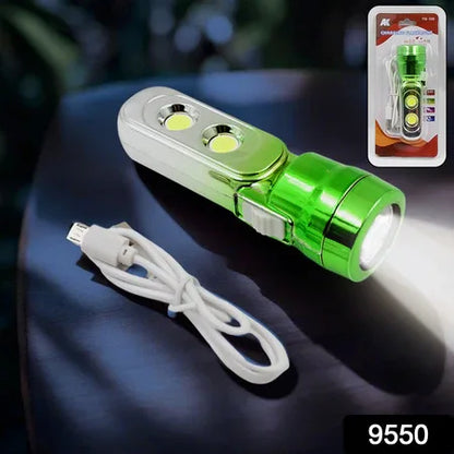Multi Functional 3 Led Torchlight (1 Pc) - Zidbik