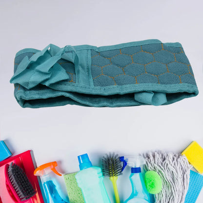 12928 Bath Shower Set Scrubber Loofah Sponge Pouf Bath Brush Extra Long Dual Sided Scrubber Long Lasting Deep Clean Super Soft Body Scrubber For Men Woman (2 Pcs Set) - Zidbik