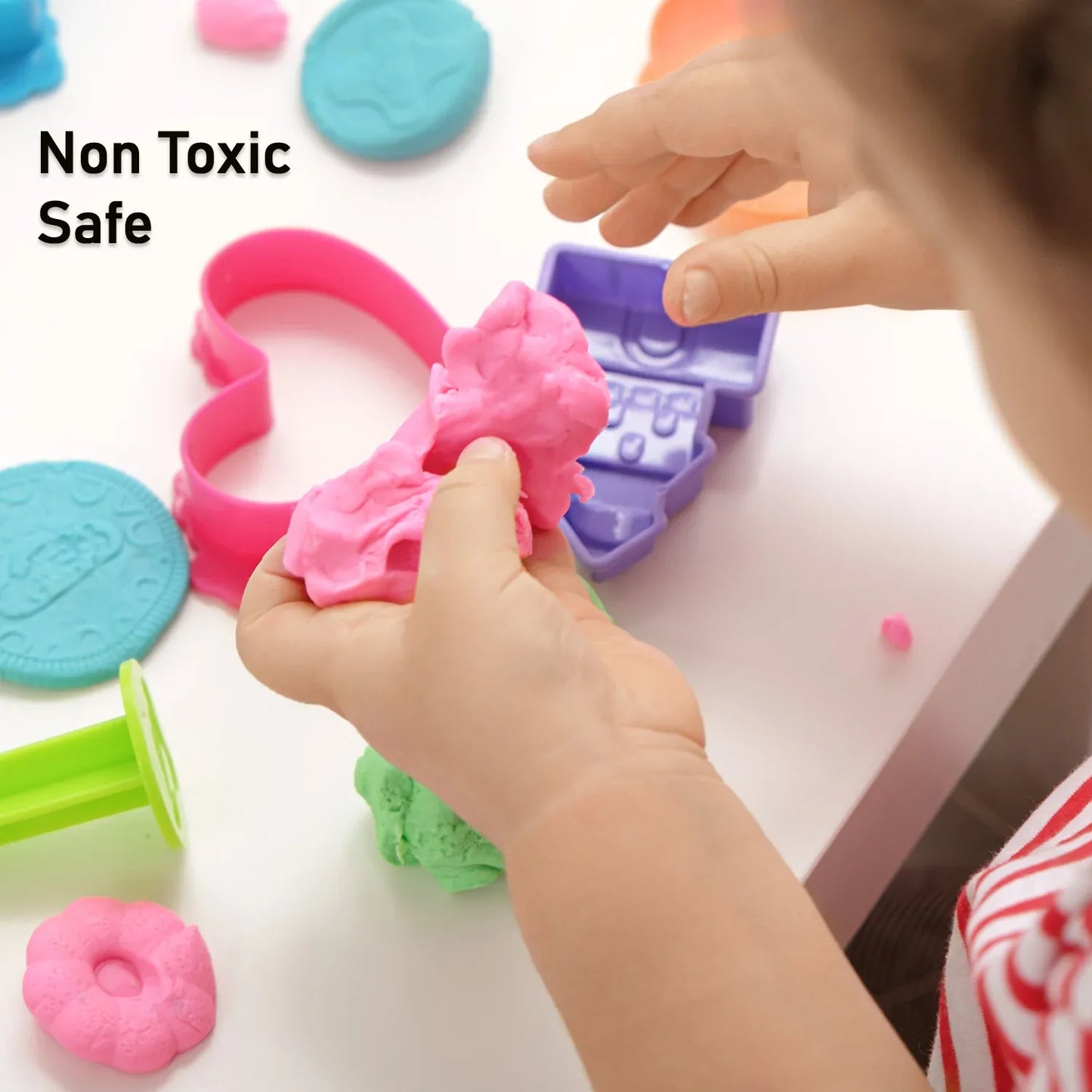 1960 Creative Sand For Kids Natural Kinetic Sand Kit For Kids Activity Toys Soft Sand Clay - Zidbik
