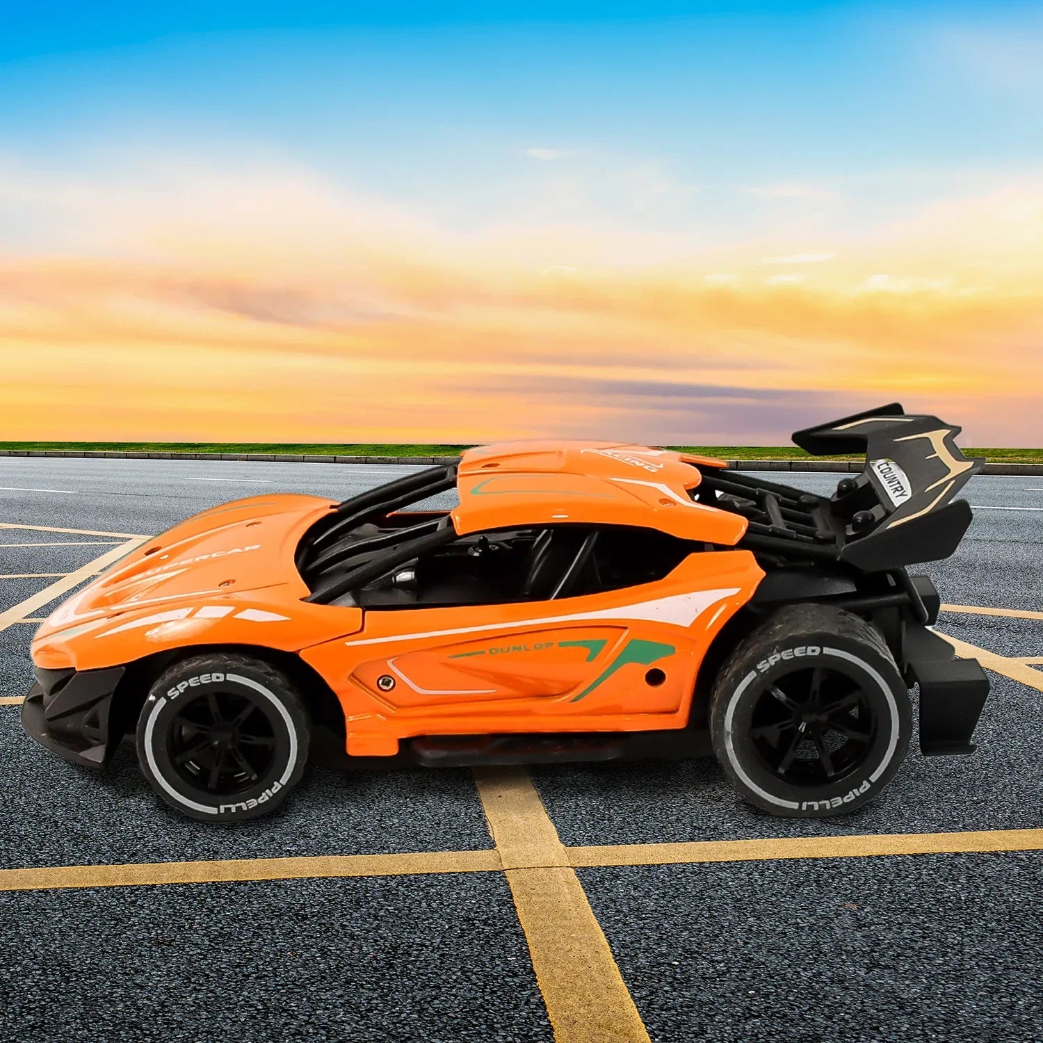 Metal Body High-speed Rc Supercar With Remote Control Racing Car - Zidbik