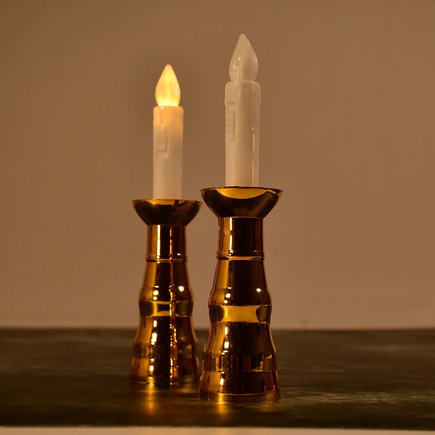 6560 2pcs Led Candle Light Candles Flameless Lamp Indoor Window Decoration Wedding Party Decor Light - Zidbik
