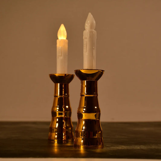 6560 2pcs Led Candle Light Candles Flameless Lamp Indoor Window Decoration Wedding Party Decor Light - Zidbik