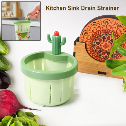 Plastic Kitchen Sink Drain Strainer (1 Pc) - Zidbik