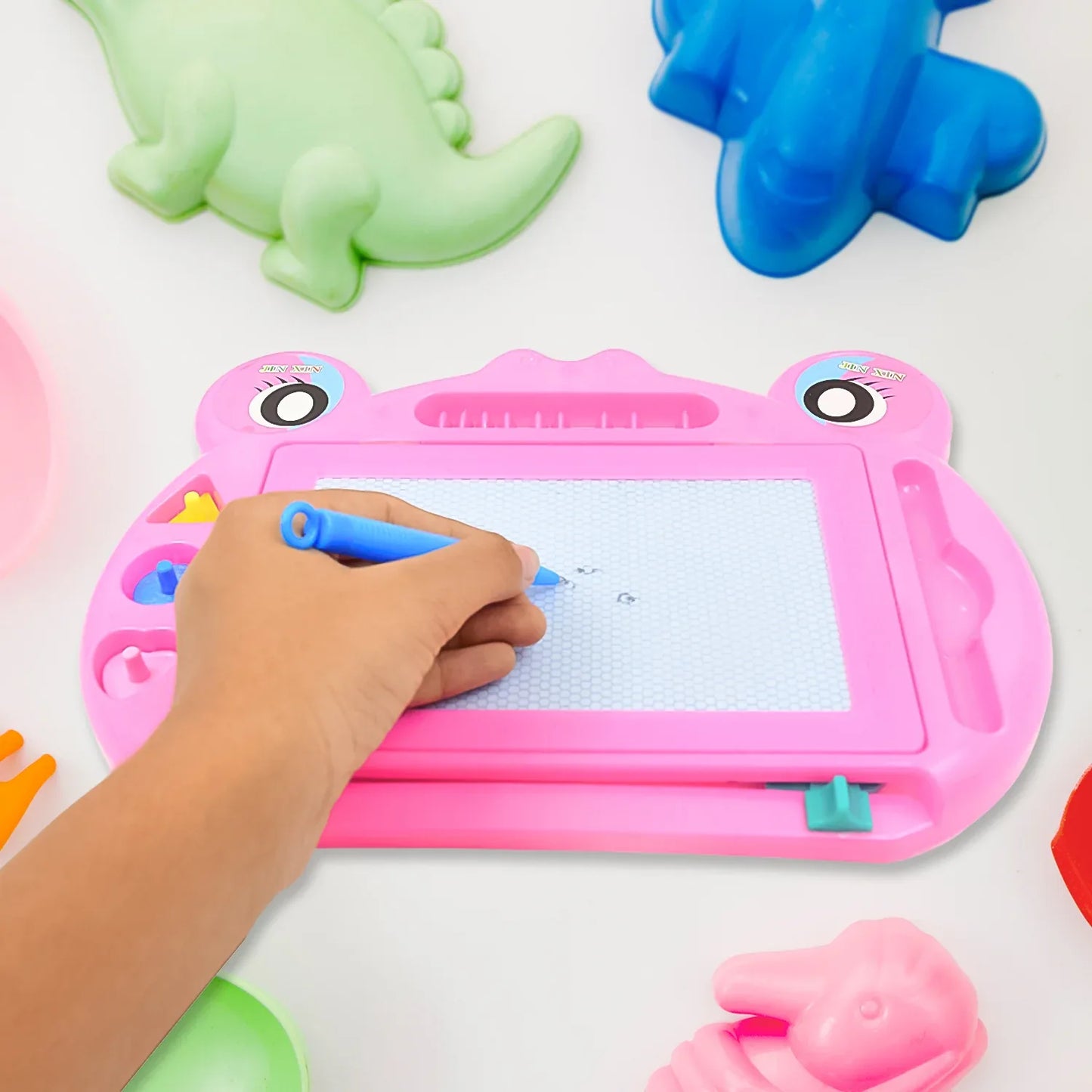 Frog Design Magic Sketch Slate Pad Board (1 Pc 28 20 Cm) - Zidbik