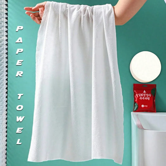 12676 Compressed Towels Portable Disposable Compressed Cotton Coin Tissue Towel For Travel Camping Hiking Sport Beauty Salon Home Hand Wipes (28x40 Inch) - Zidbik
