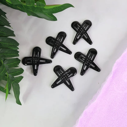 Metal Hair Clips Set (10 Pcs Set) - Zidbik