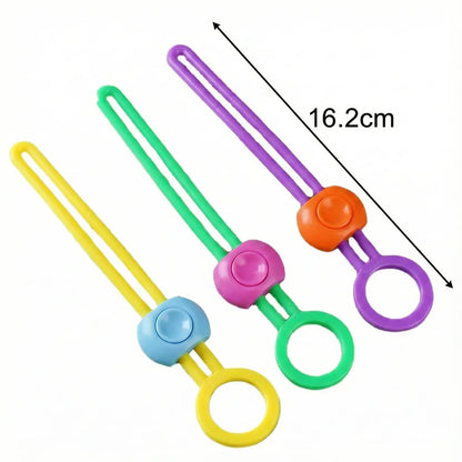 Reusable Silicone Food Bag Sealing Clips With Lock For Kitchen Storage ( 3 Pc) - Zidbik