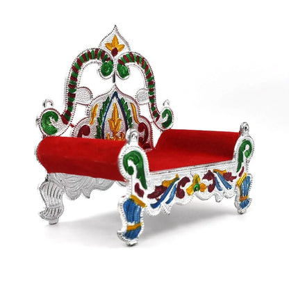 2711 Big Singhasan Bal Gopal Used In All Kinds Of Household And Official Places For Placing Gods Sculpture Over It. - Zidbik