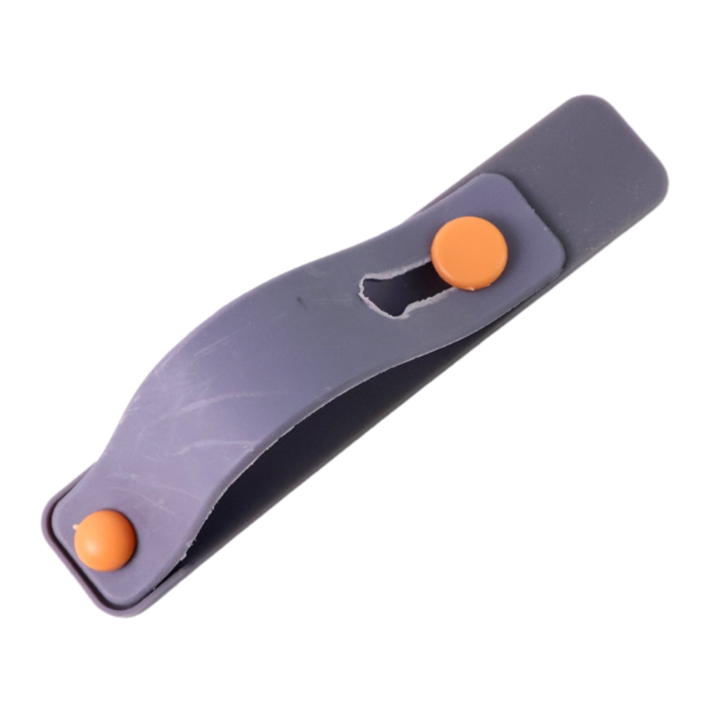 Dark Grey Phone Loop Finger Holder Phone Grip Straps Silicone Phone Finger Strap (1 Pc) - Zidbik