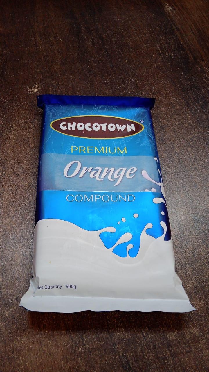 Chocotown Premium Orange Compound (500gm) - Zidbik