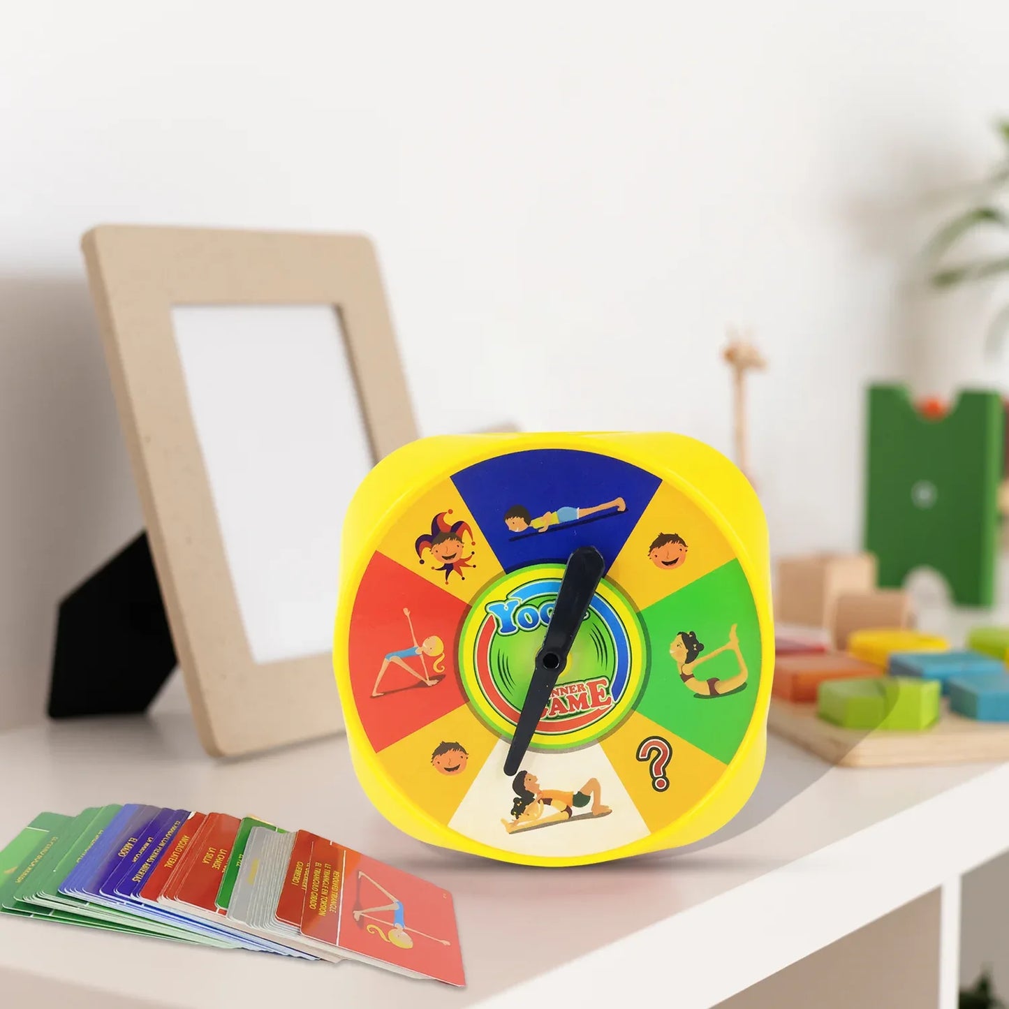 Yoga Spinner Game For Kids And Adults Set - Zidbik
