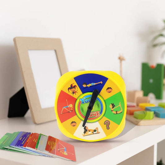 Yoga Spinner Game For Kids And Adults Set - Zidbik