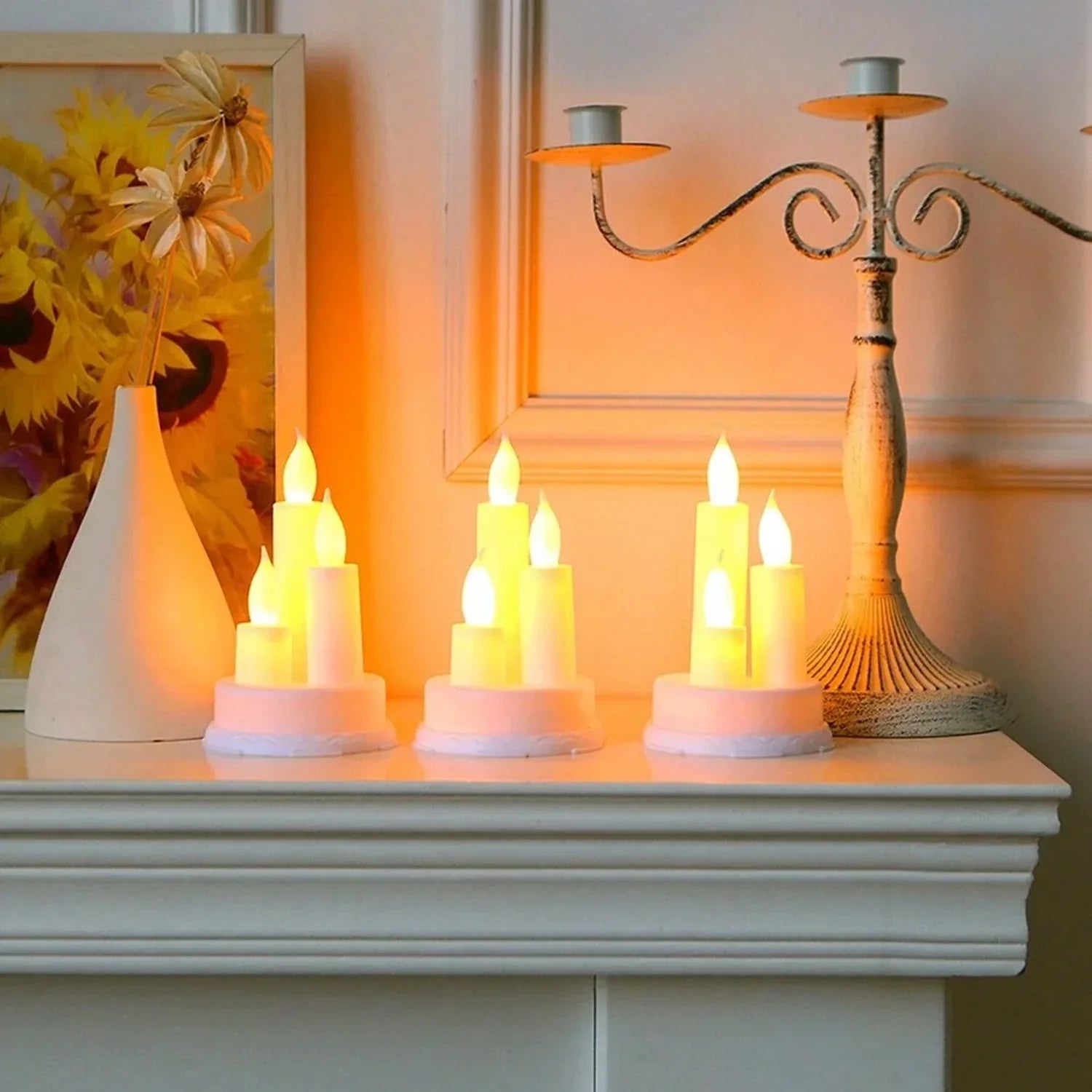 Led Taper Candles (1 Pc) - Zidbik