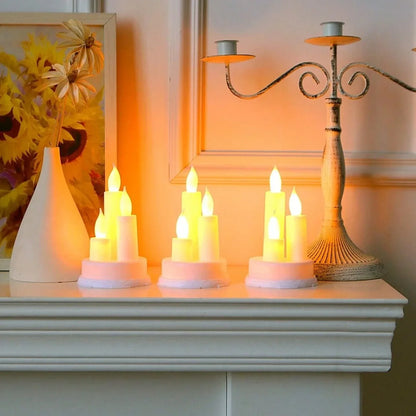 Led Taper Candles (1 Pc) - Zidbik
