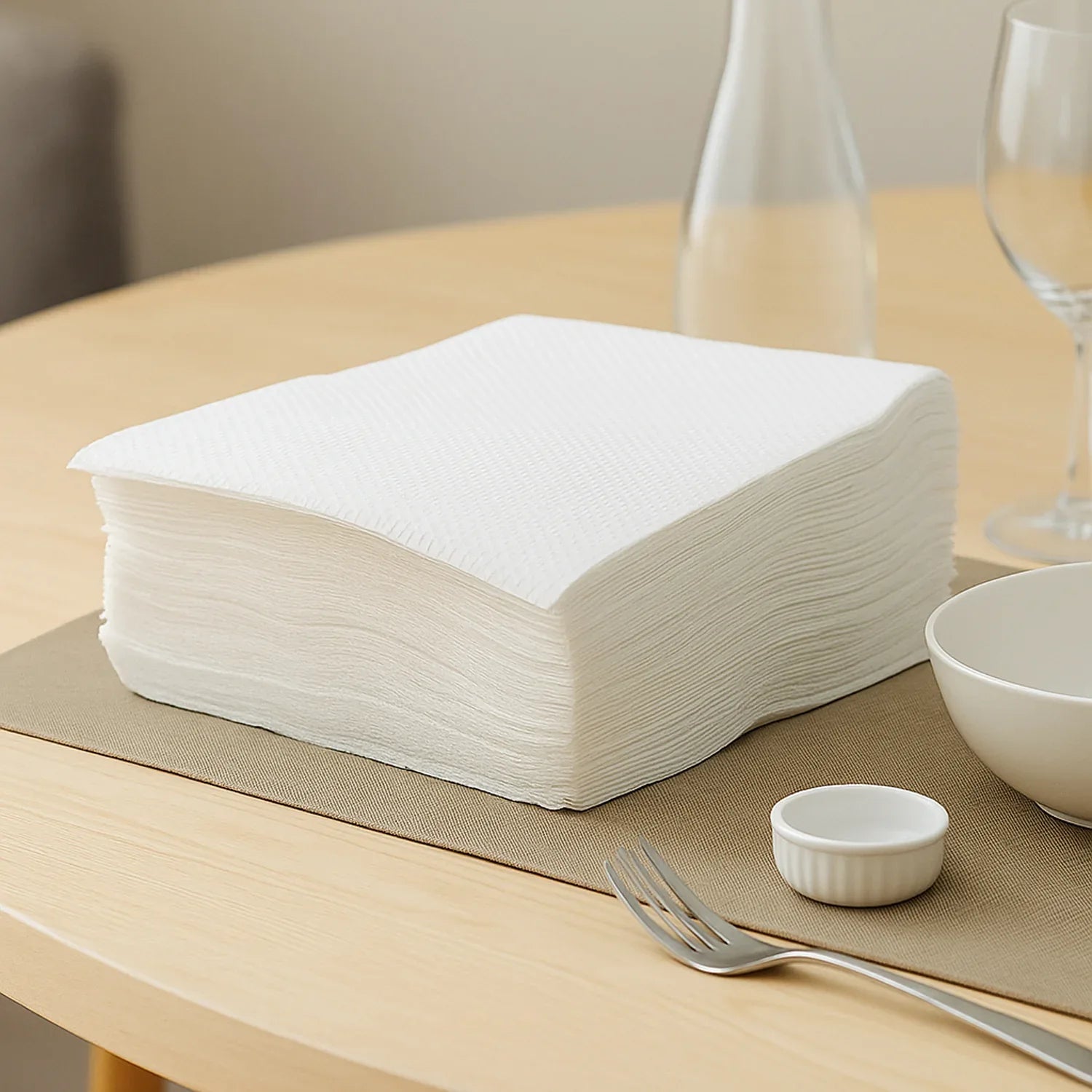 Freshee Premium Dinner Napkins 50 Pc Pack (40 40 Cm) - Zidbik