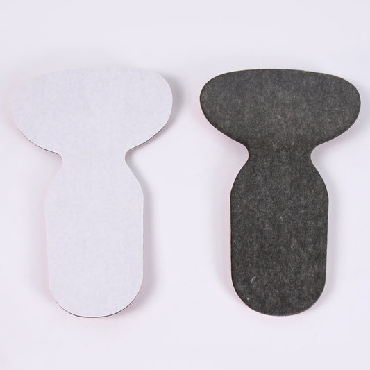 2 In 1 T Shaped Silicone Self Adhesive Shoe Heel Pads Insoles (1 Pair) - Zidbik
