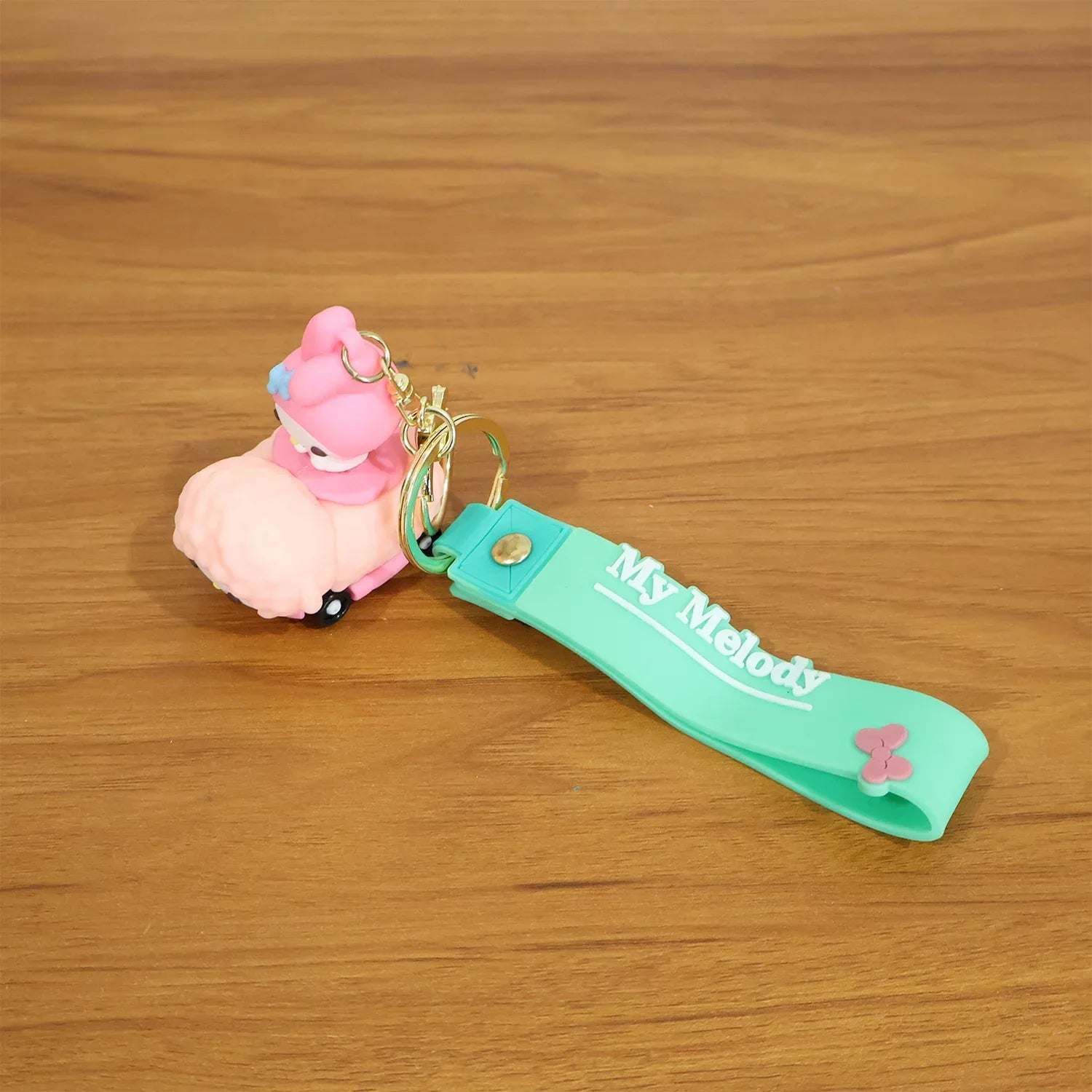 Cute Cartoon Character Silicone Keychain (1 Pc) - Zidbik