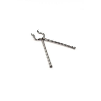 8112 Ganesh Premium Quality Unbreakable Stainless Steel Goti Sandsisansipakkadpincerchimtatongsutensil Holder Smart Kitchen Tool - 8mm - Zidbik